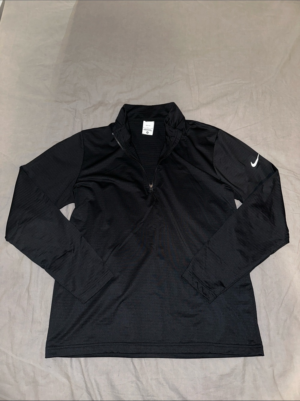 Nike Black 1/4 Zip Men’s Performance Pullover Jacket
